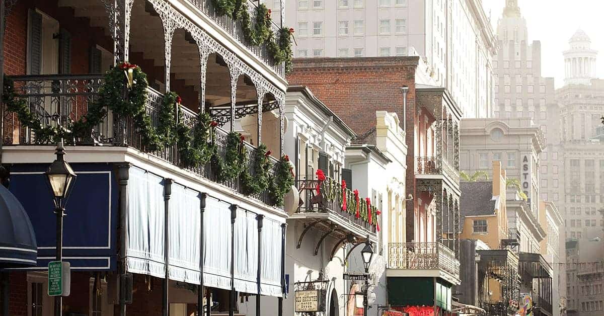New Orleans' French Quarter is a melting pot of cultures and luxury hotels. Image credit: Vectorarts/iStock