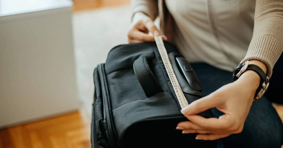 We recommend also checking in with your airline's carry-on baggage limits. Image credit: nortonrsx/iStock