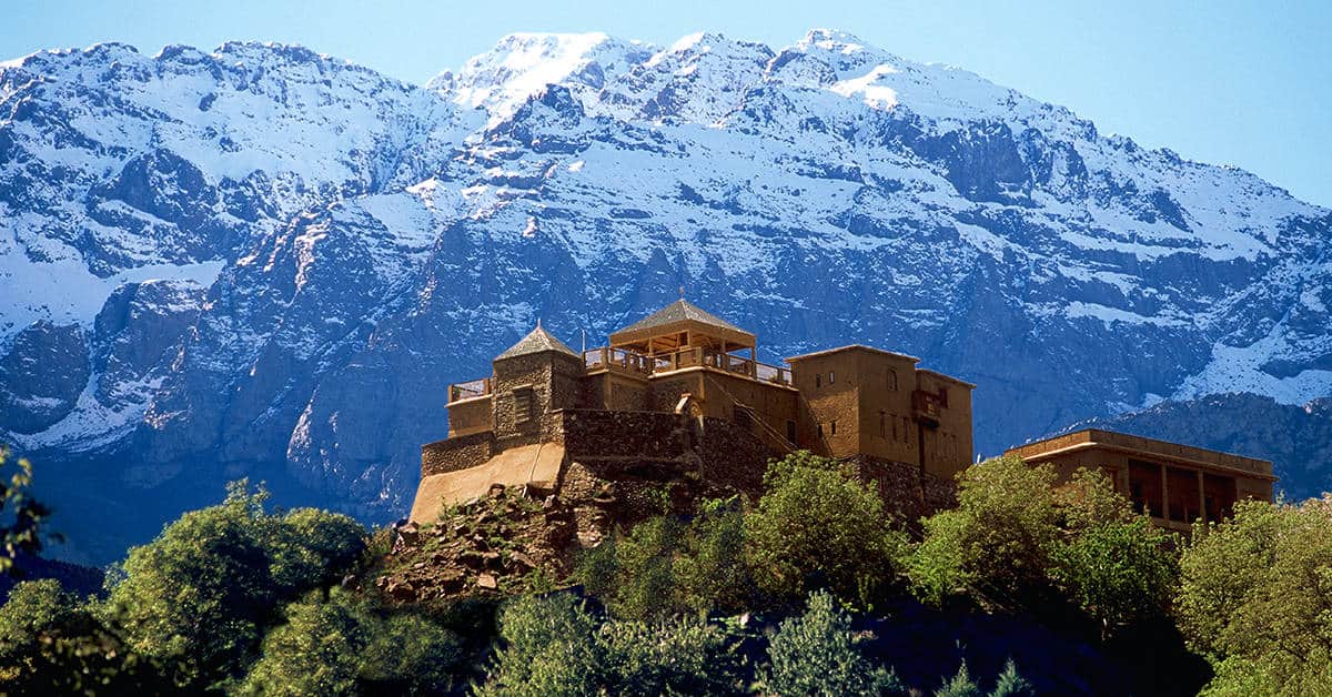  Kasbah Du Toubkal in the High Atlas Mountains of Morocco. Image credit: Alan Keohane