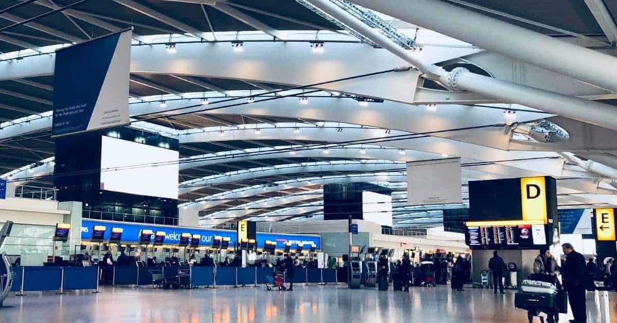 London Heathrow Airport. Image credit: Belinda Fewings/iStock