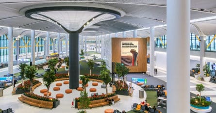 Find a quiet space in Istanbul Airport. Image credit: Istanbul Airport
