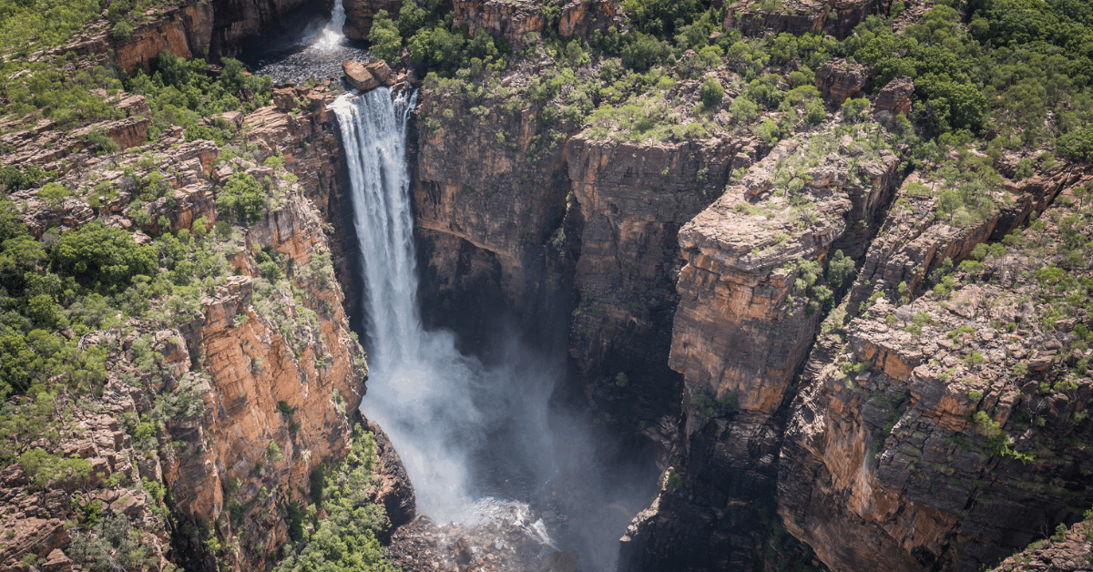 Jim Jim Waterfall in Kakadu National Park. Image credit: Janelle Lugge/iStock