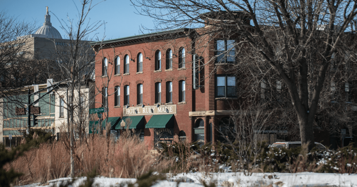 Hotel Rubie Marie in Madison. Image credit: Maureen Cassidy photography