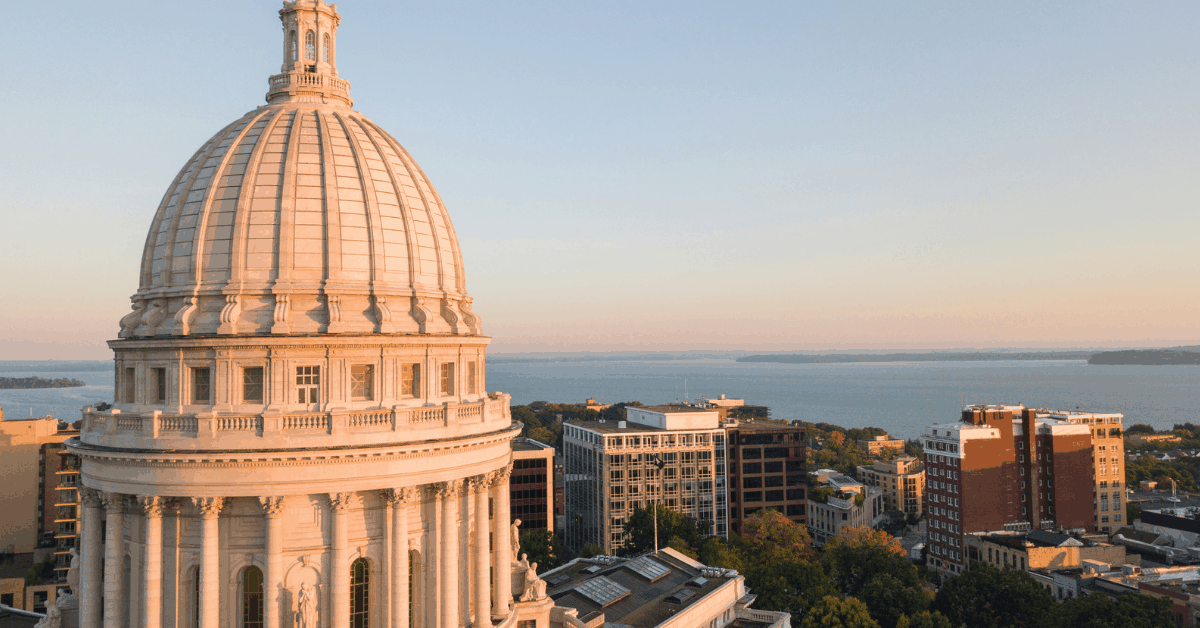 Madison is Wisconsin's capital city. Image credit: iStock