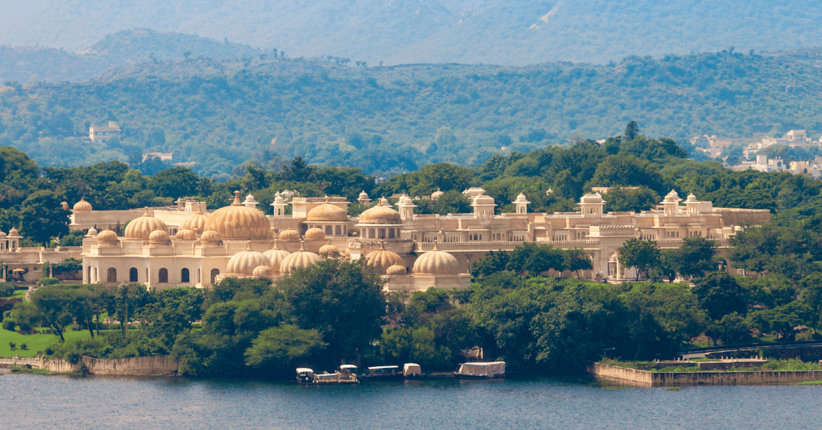 Udaivilas Palace, Udaipur. Image credit: saiko3p
