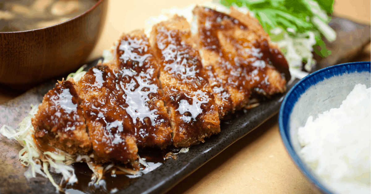 Tonkatsu is a dish which consists of a breaded, deep-fried pork cutlet. Image credit: Runin/iStock
