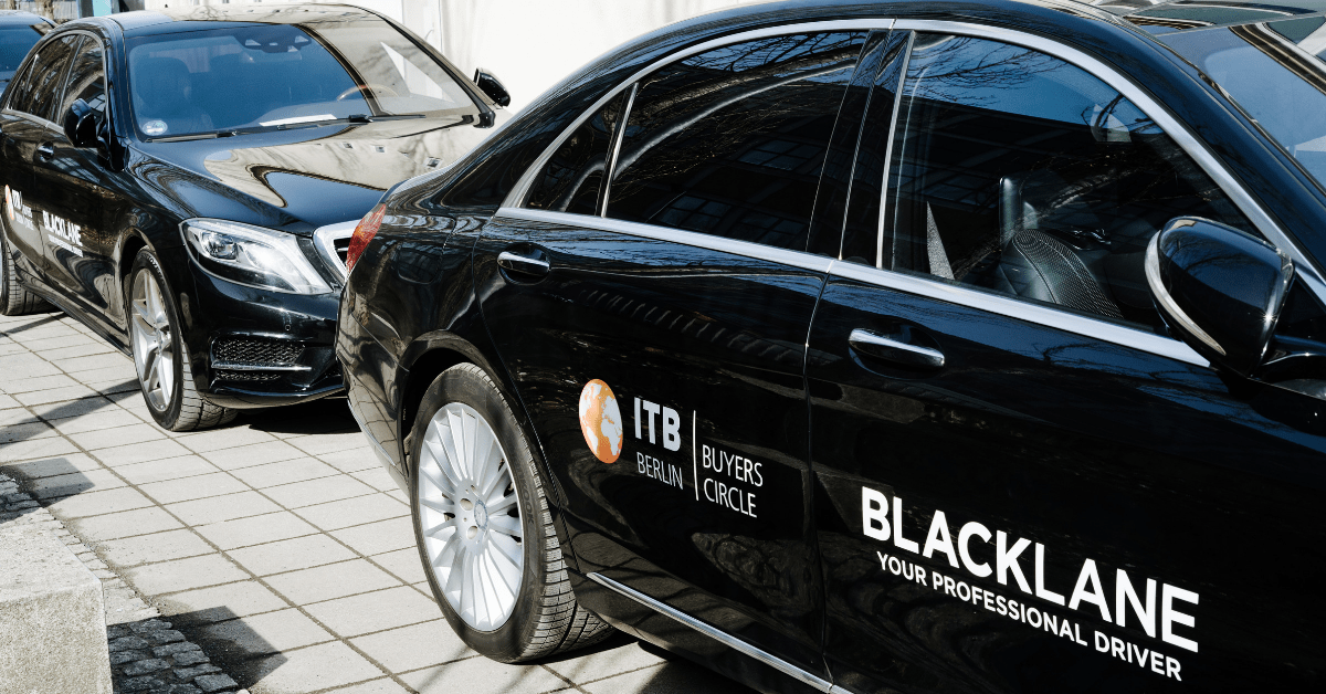 Blacklane is the officel partner of the ITB Buyers Circle shuttle service. Image credit: Blacklane