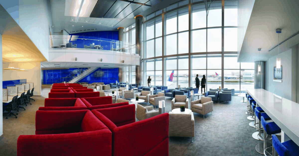 Enjoy the benefits of a Delta Sky Club lounge. Image credit: Delta