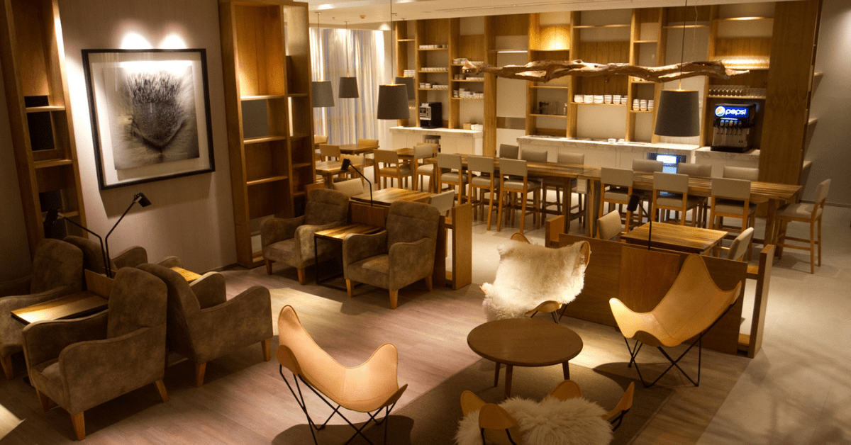 The Star Alliance lounge at Buenos Aires Airport offers a unique style. Image credit: Star Alliance