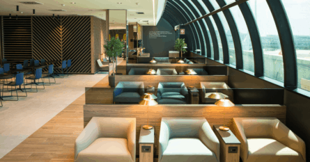 Star Alliance lounge at Rome Airport. Image credit: Star Alliance