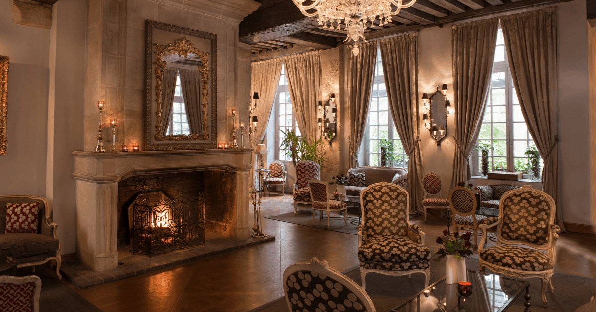 The Grand Salon at Hotel d'Aubusson. Image credit: Hotel d'Aubusson