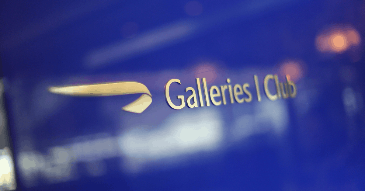 Spend some time in the Galleries Club lounge. Image credit: British Airways