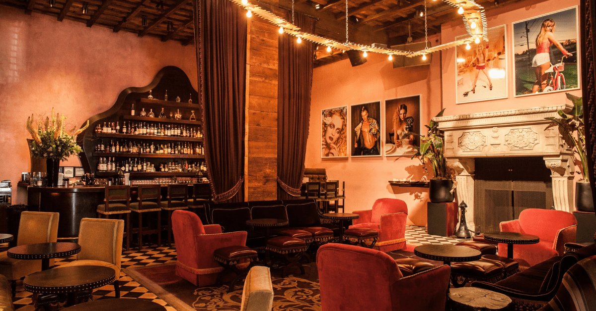 The Rose Bar at Gramercy Park Hotel. Image credit: Lisa Kato Photography