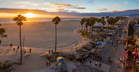 Venice Beach in Los Angeles. Image credit: Xavier Arnau