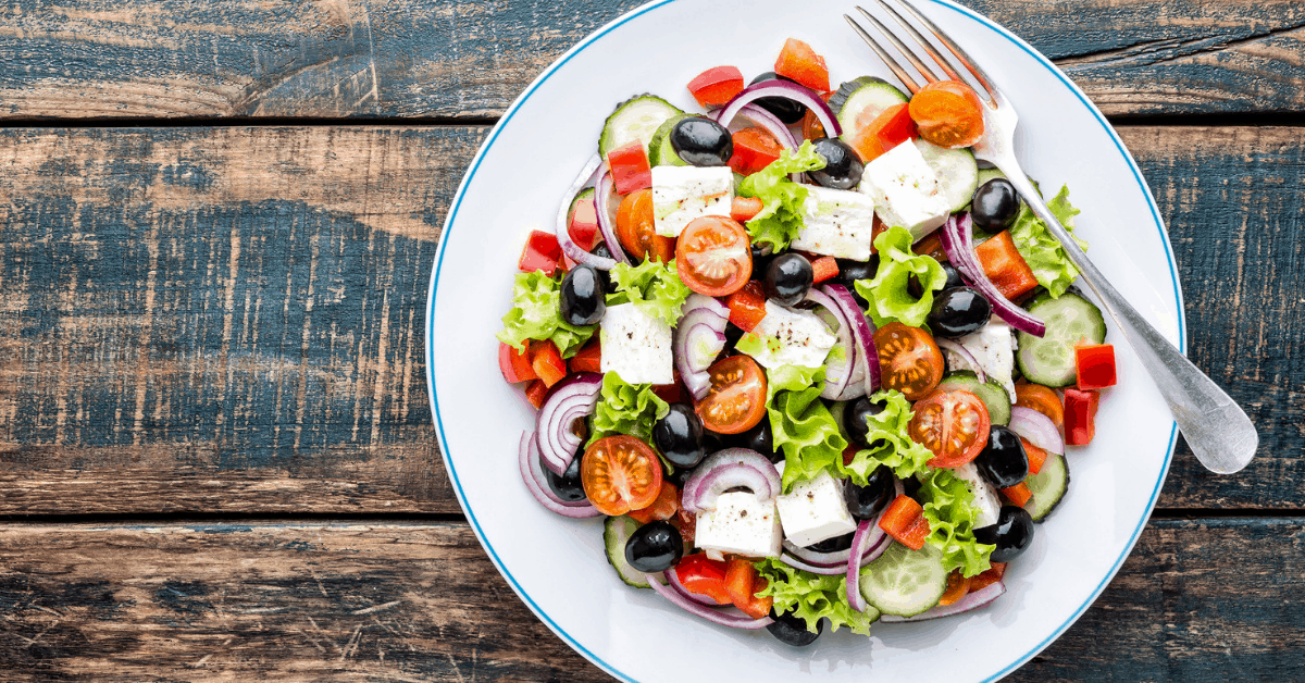 Eating fresh salads can help to improve your travel experience. Image credit: ivandzyuba/iStock