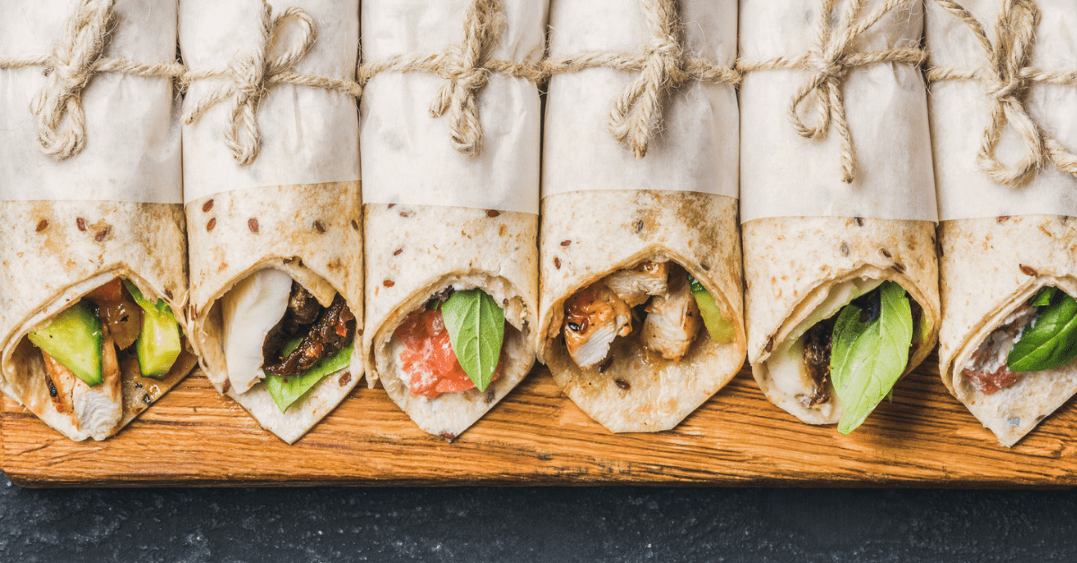 Made-to-order wraps are available in the Senator lounge at Frankfurt Airport. Image credit: Foxys_forest_manufacture/iStock