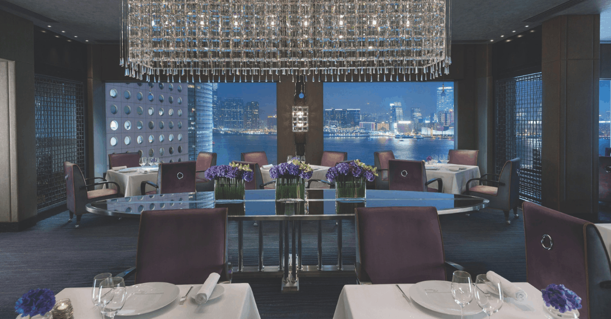The dining room at Pierre. Image credit: Mandarin Oriental