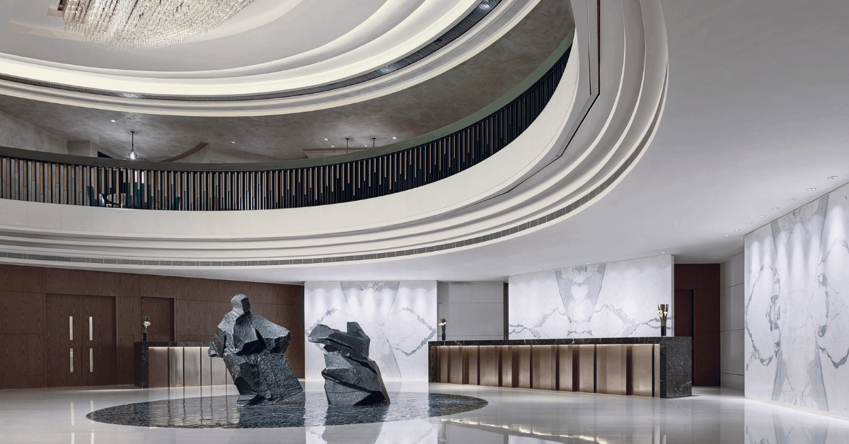 The lobby area at Cordis, Hong Kong. Image credit: Cordis 