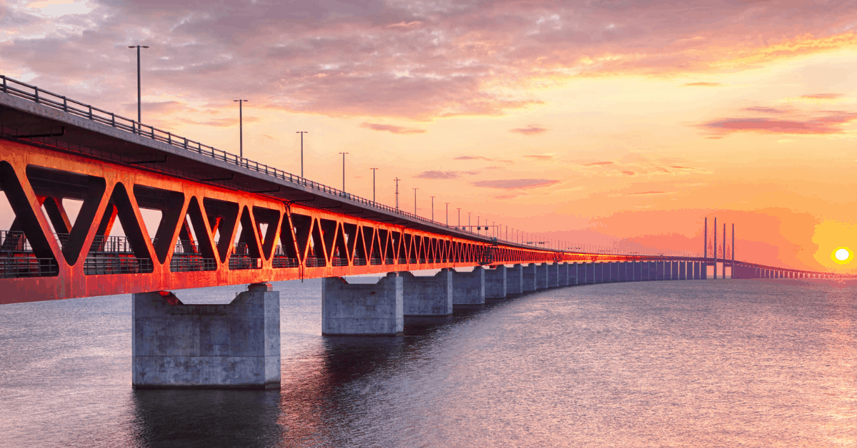 The Øresund Bridge. Image credit: secablue/iStock