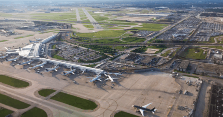 Aerial view of Chicago O'Hare Airport. Image credit: jmsilva/iStock