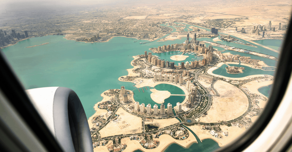 Aerial view of Doha. Image credit: franckreporter/iStock