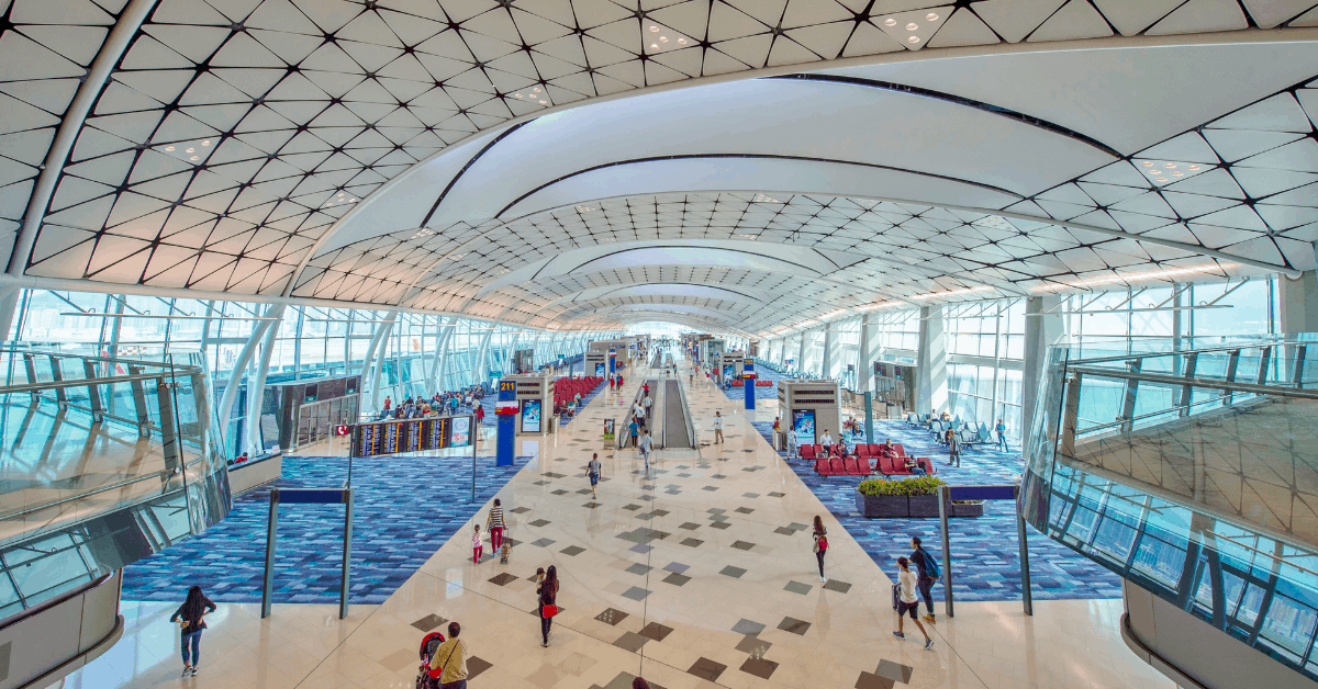 Midfield Concourse 2 at Hong Kong International