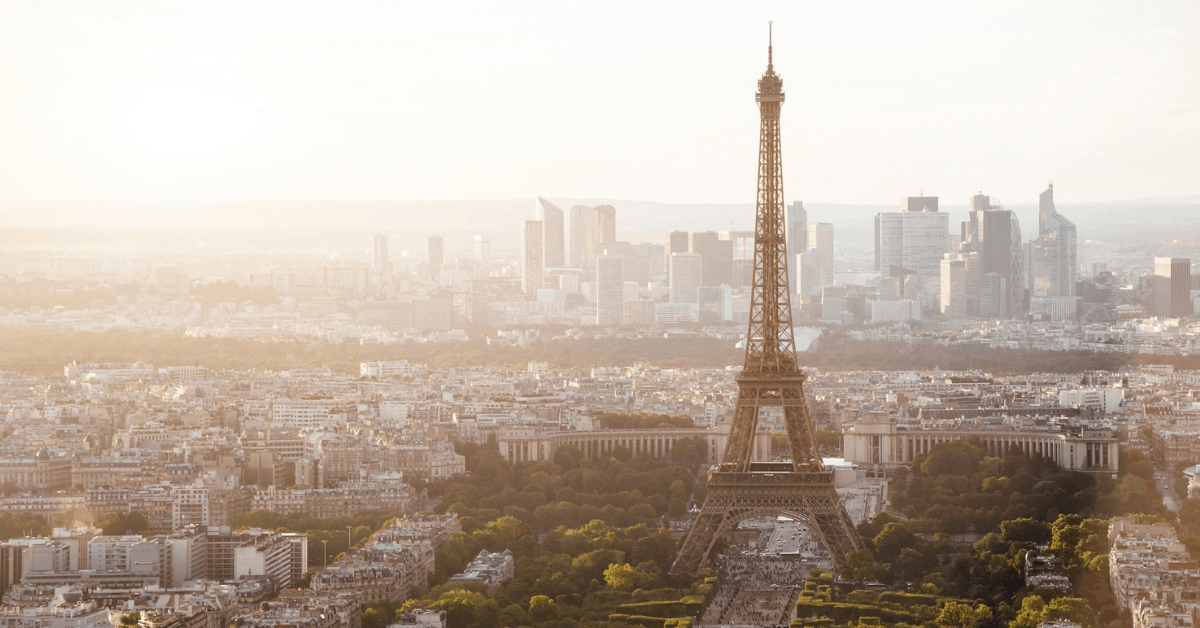 A view to the Eiffel Tower. Image credit: anyaberkut/iStock