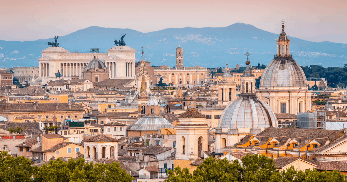 The Rome skyline. Image credit: Nicola Forenza/iStock