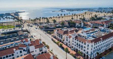 Santa Barbara has a wealth of resorts to choose from. Image credit: Hotel Californian