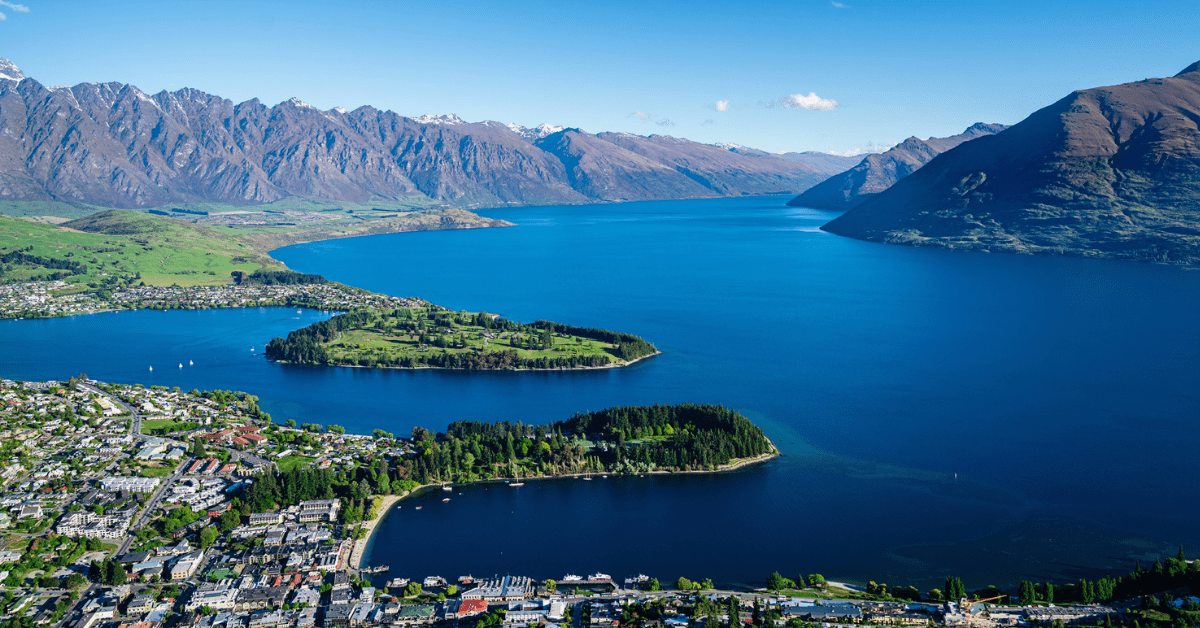 A view to Queenstown, New Zealand. Image credit: Mlenny/iStock