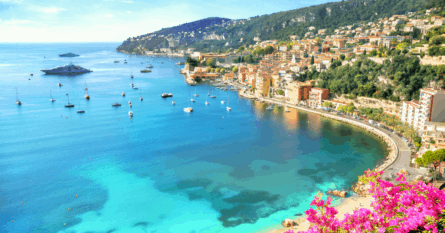 The crystal clear waters of the French Riviera. Image credit: Bareta/iStock