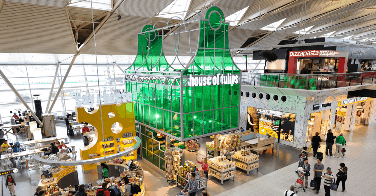 The House of Tulips shop. Image credit: Schiphol