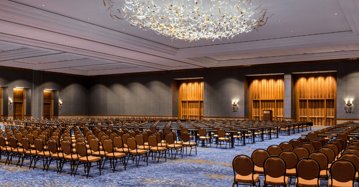 The Tate Ballroom in the Vinyard Tower at Gaylord Texan Resort. Image credit: Gaylord Texan Resort