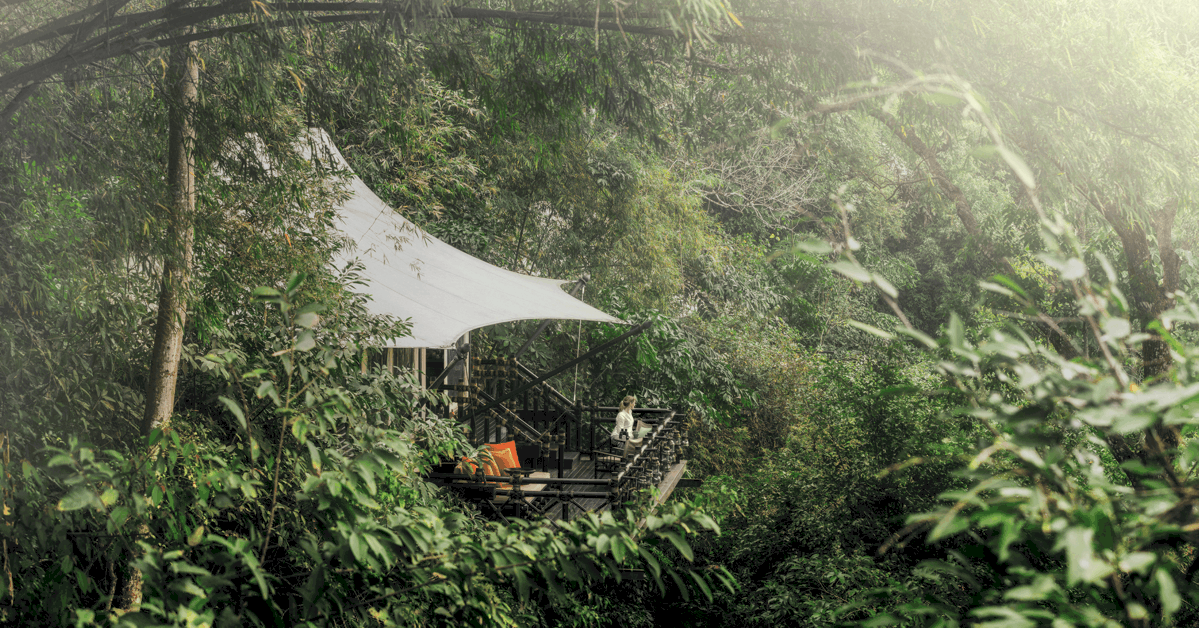 Escape to the jungle at Four Seasons Tented Camp. Image credit: Four Seasons Tented Camp, 