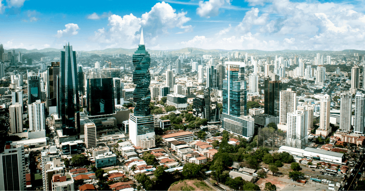 Aerial view of Panama City. Image credit: Dadyus.-/iStock