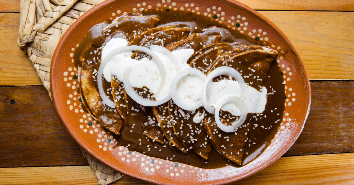 Enchiladas with mole sauce. Image credit: carlosrojas20/iStock