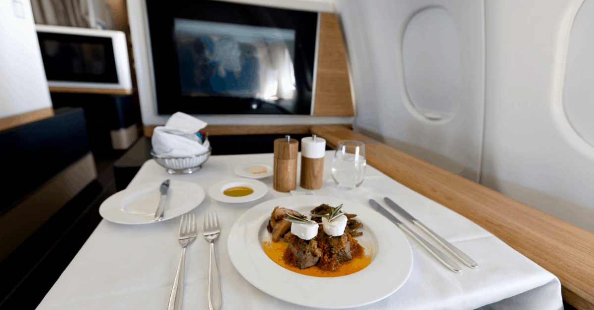 Enjoy a dine dining experience in the sky. Image credit: Fabian Gysel/iStock