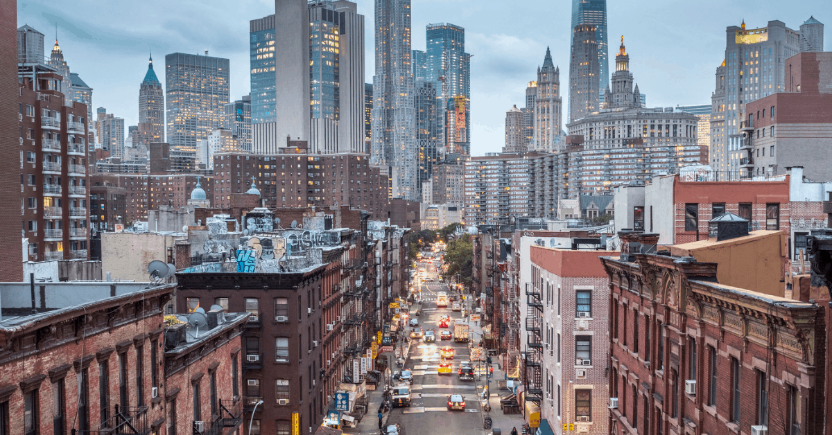 Lower Manhattan. Image credit: pidjoe/iStock