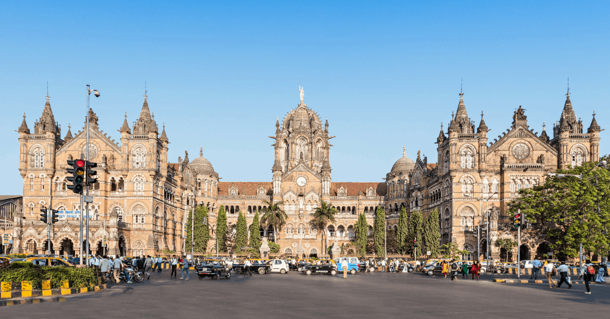 Chhatrapati Shivaji Terminus - One of the best luxury hotels in Mumbai. Image credit: saiko3p/iStock