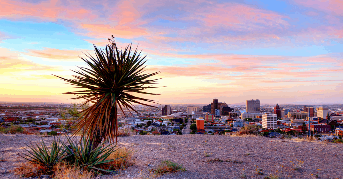 A view out to El Paso. Image credit: DenisTangneyJr/iStock