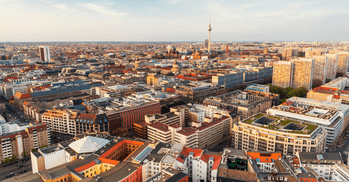 Spot the Berliner Fernsehturm on your way into the city. Image credit: funky-data/iStock