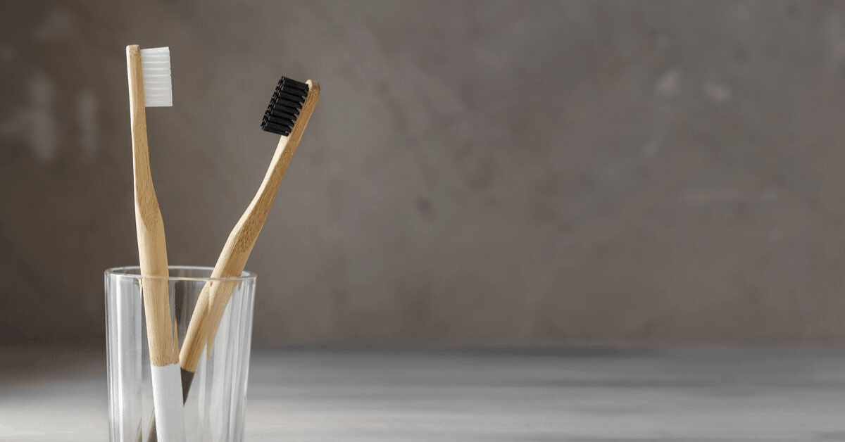 Many companies are swapping out plastic toothbrushes for bamboo ones. Image credit: AnSyvanych/iStock