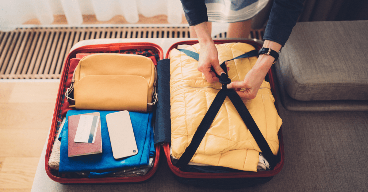 Shorter trips mean less baggage. Image credit: martin-dm/iStock