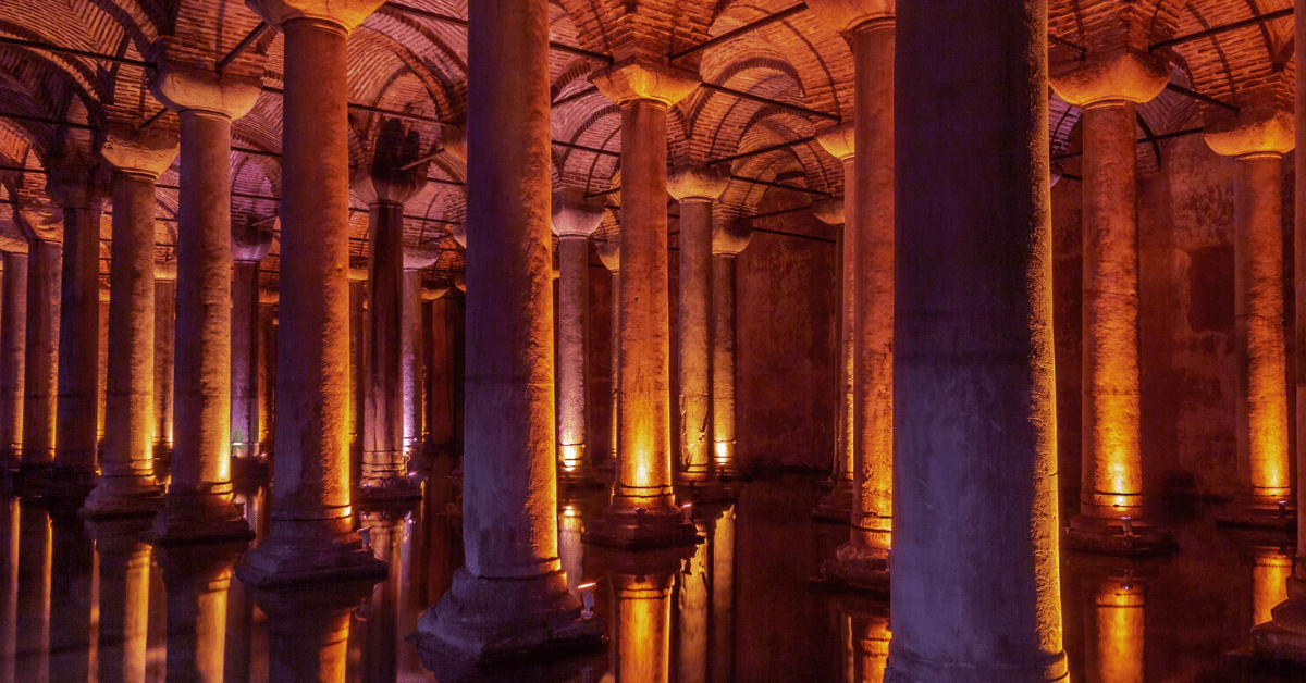 The historical Basilica Cistern of Istanbul. Image credit: Bayram Isgandarov/iStock
