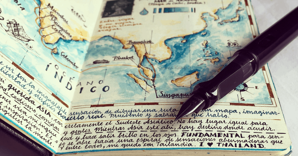 José Naranja takes time to create this beautiful notebooks. Image credit: José Naranja