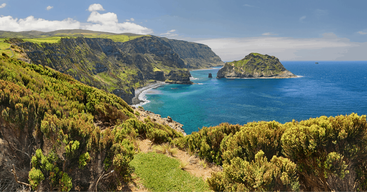 Flores Island, an island of the Western group of the Azores. Image credit: tane-mahuta/iStock