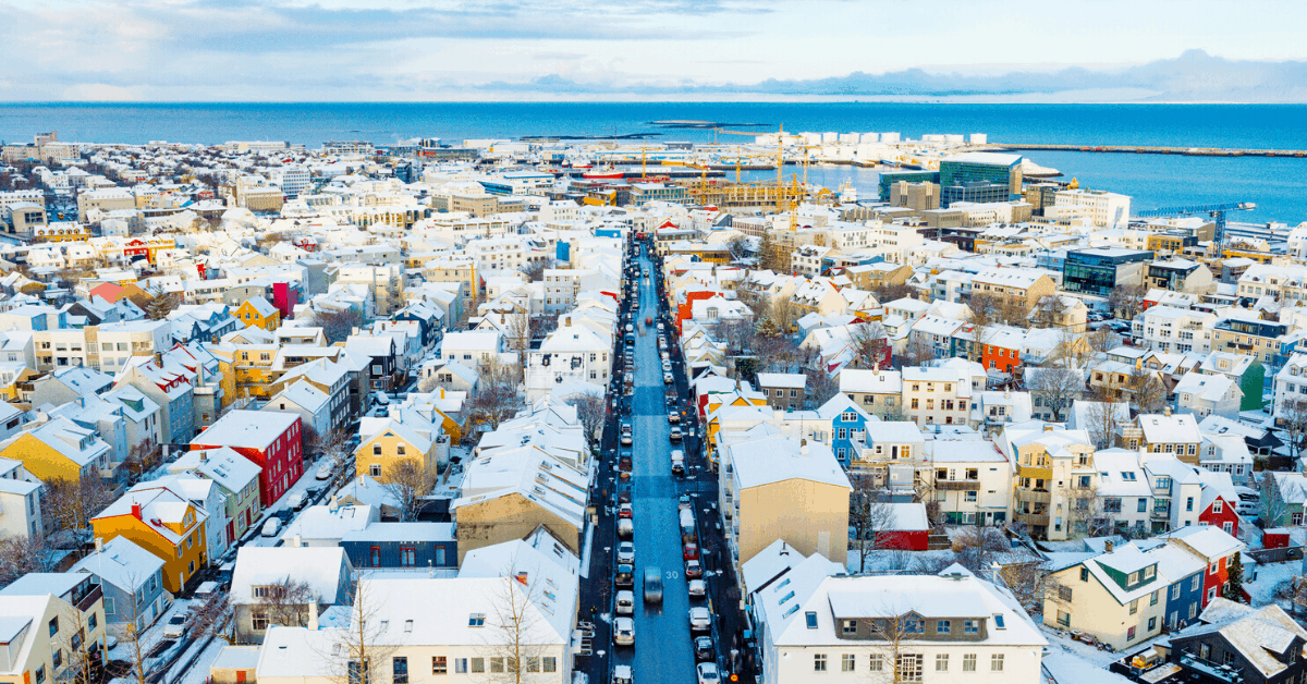 A view of downtown Reykjavik. Image credit: Boogich/iStock