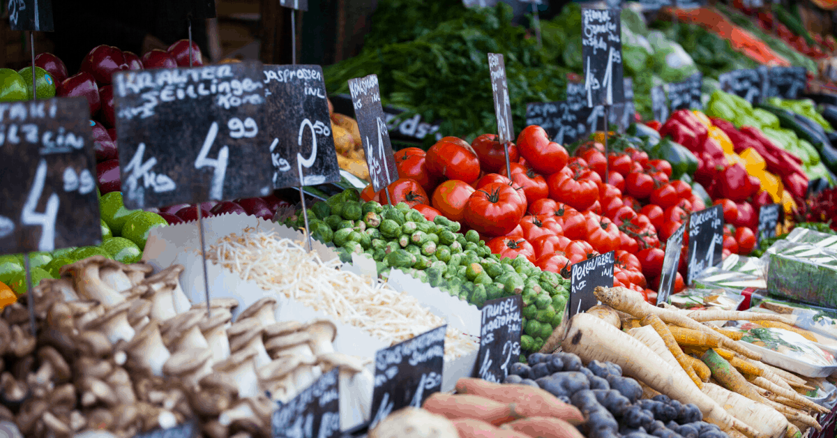 Visit local markets to stock up on fresh fruits and vegetables. Image credit: anzeletti/iStock