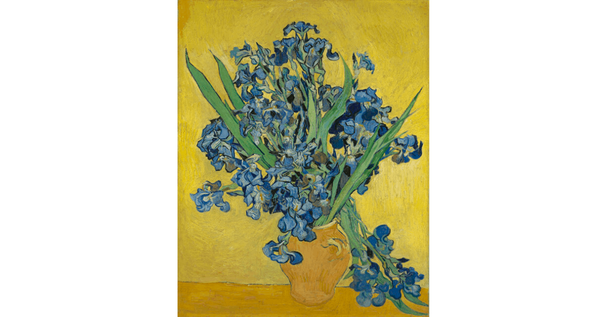 Irises by Vincent van Gogh. Image credit: Van Gogh Museum, Amsterdam (Vincent van Gogh Foundation) 