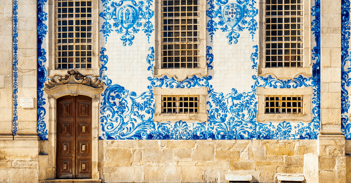 Tile Wall From The Igreja Do Carmo (Carmo Church) In Porto, Portugal. Image credit: traveler1116/iStock